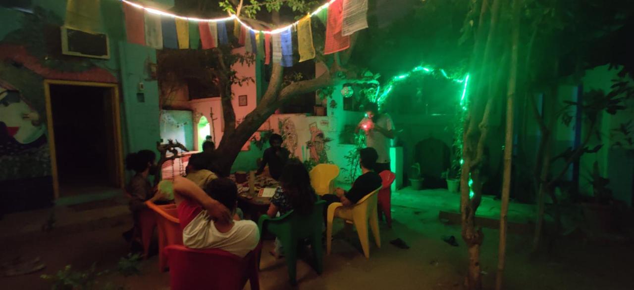 Hostel 12 Monks Backpackers Community Pushkar Exterior foto